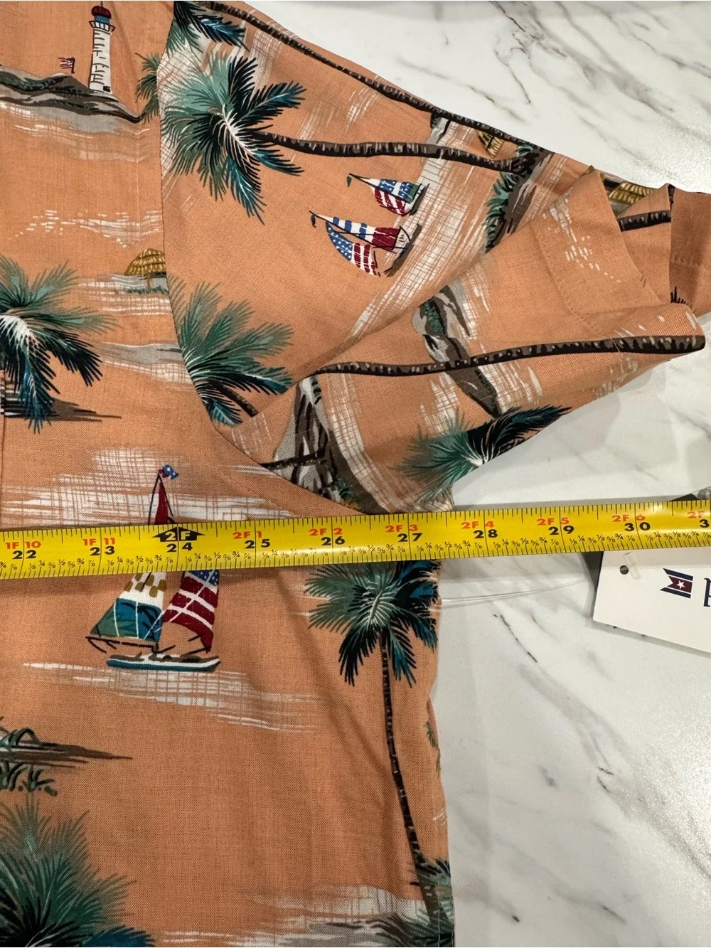 Saddlebred Shirt Hawaiian Men’s Sz. XXL Button Front Short Sleeves NWT 100%rayon - Picture 8 of 11